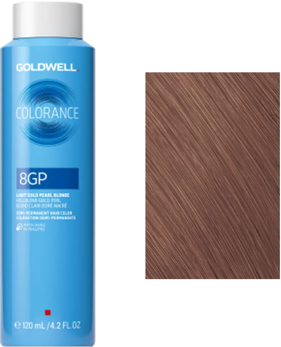 Goldwell Colorance Color Tube 8GP Light Gold Pearl Blonde 120ml