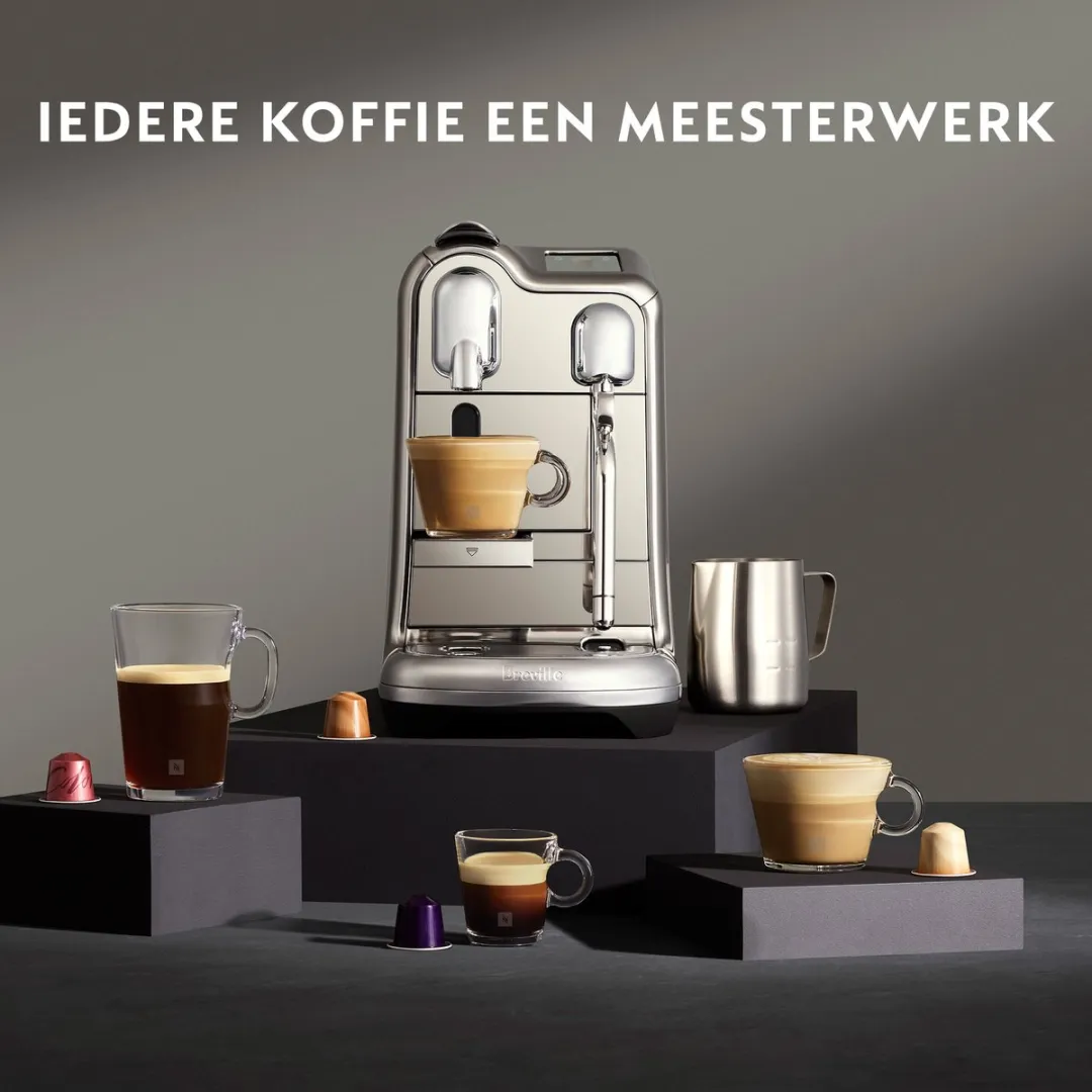 Sage the Creatista Pro SNE900BSS Nespresso Koffiemachine - 2300W - afbeelding 6 van 6