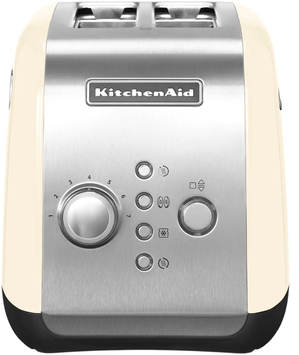 KitchenAid 5KMT221EAC Broodrooster 2 Sneden 1100W - Crème