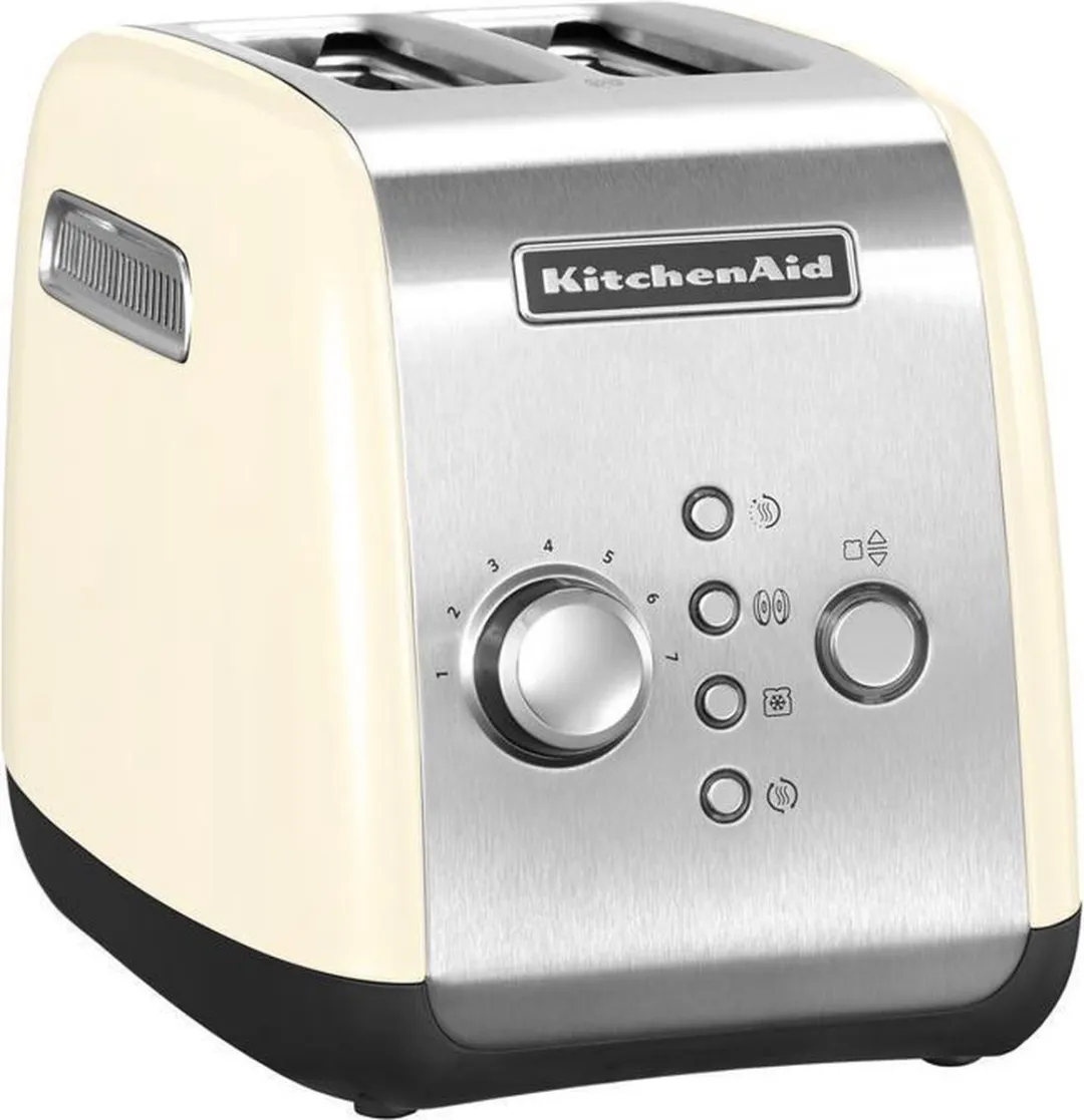 KitchenAid 5KMT221EAC Broodrooster 2 Sneden 1100W - Crème