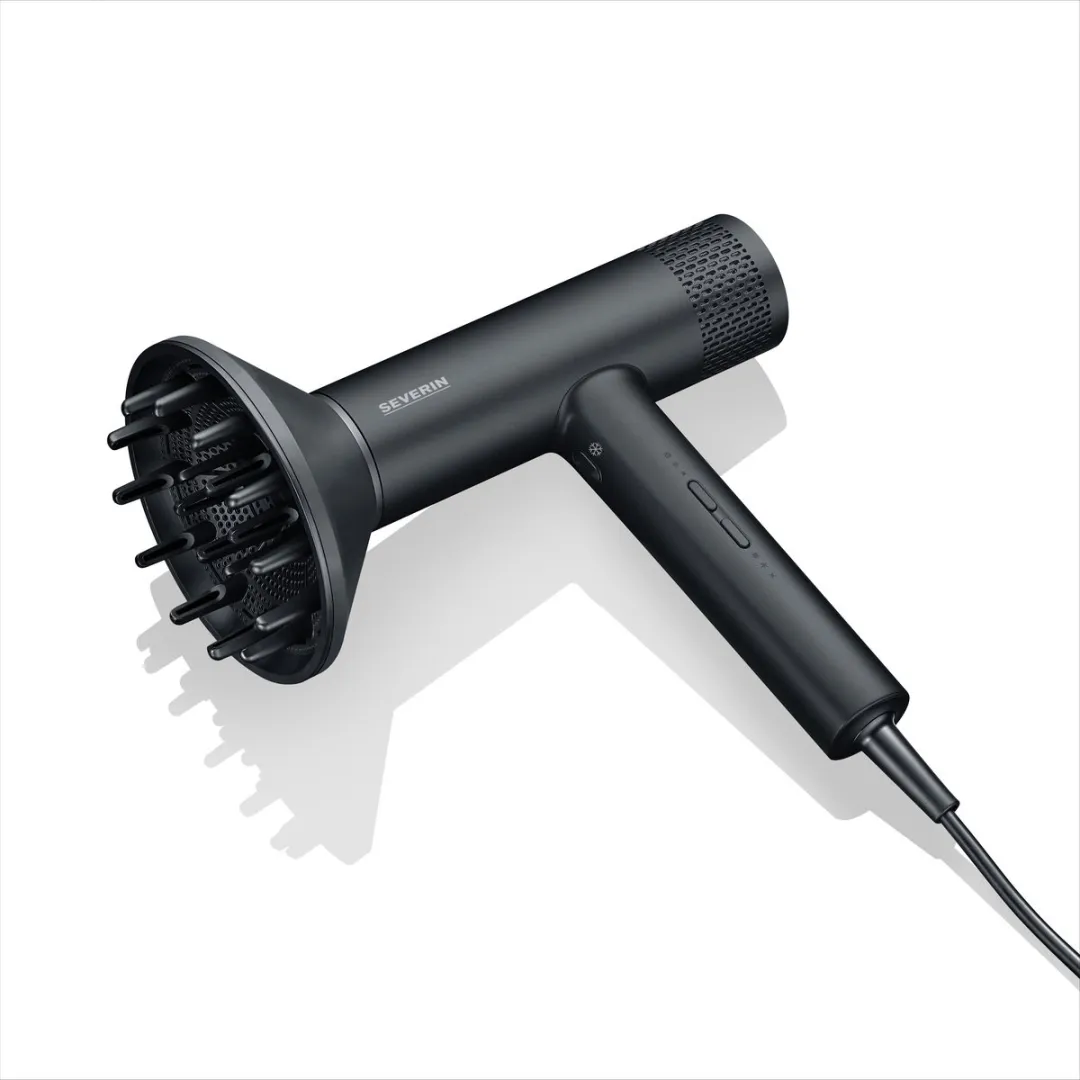 Severin HT 0170 Haardroger S-Style Speed Pro - 2000W - Zwart