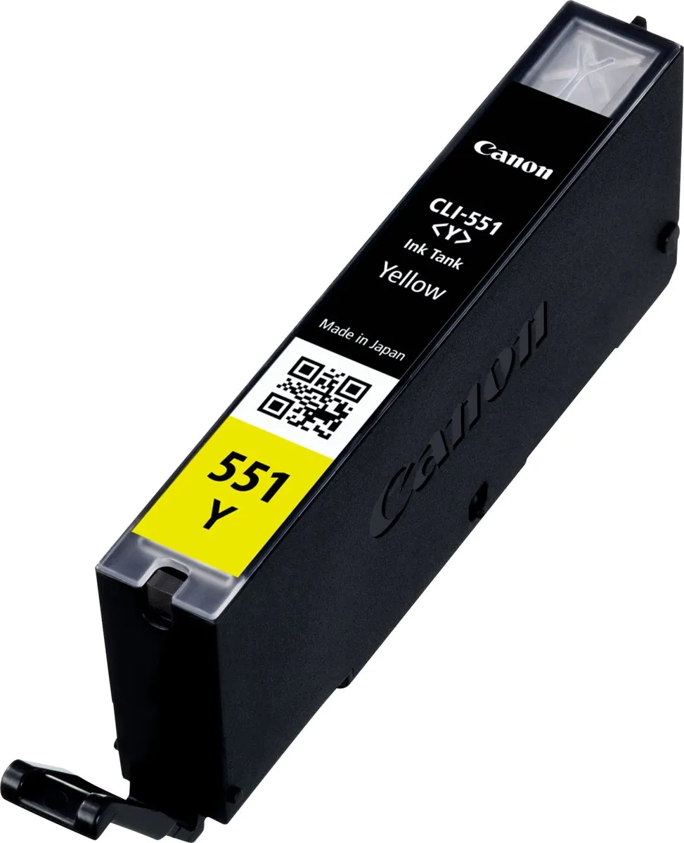 Canon CLI-551Y Inktcartridge - Geel
