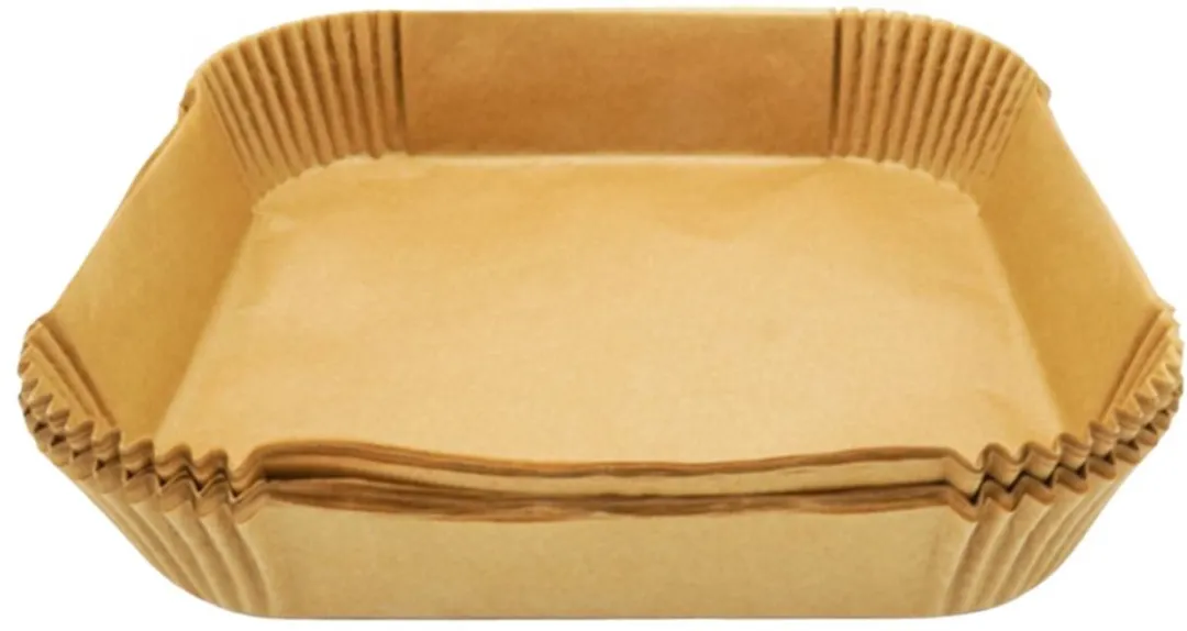 Fackelmann Papieren Bakvormpjes Airfryer 20cm - 50 Stuks