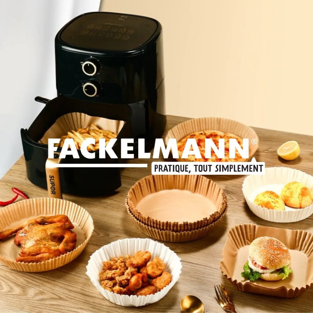 Fackelmann Papieren Bakvormpjes Airfryer 20cm