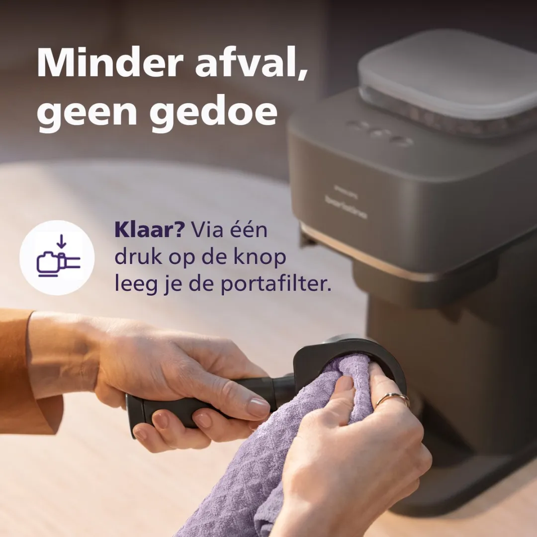Philips Baristina BAR308/60 Espressomachine - Zwart - afbeelding 6 van 6
