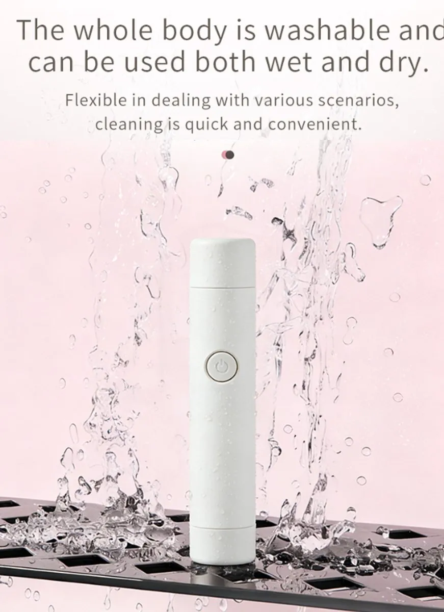 ECTEATOY Wit-01 Elektrisch Scheerapparaat Vrouw 2-in-1 - Wit