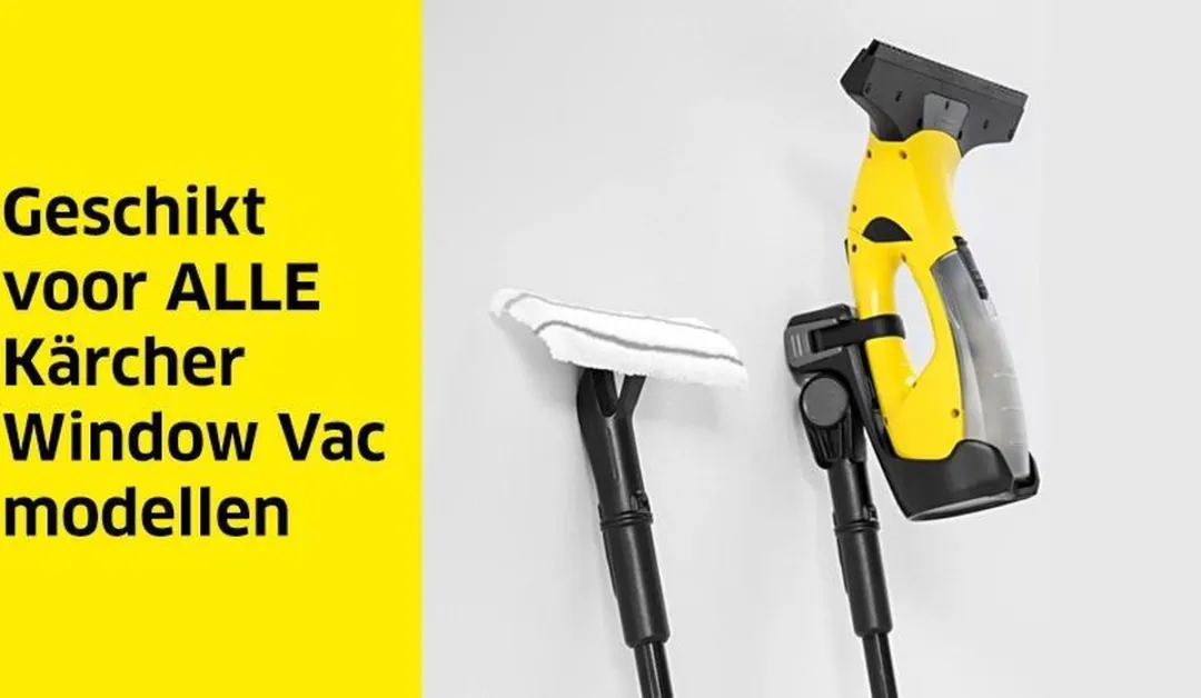 Kärcher Window Vac Steel 2.633-111.0 Raamwisser - Zwart
