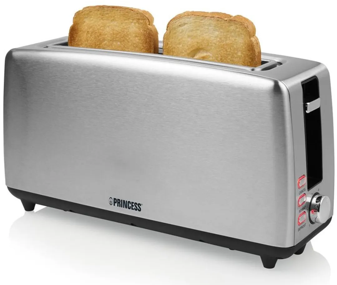 Princess 142405 Broodrooster 2 Sandwiches - 1000W - Roestvrijstaal