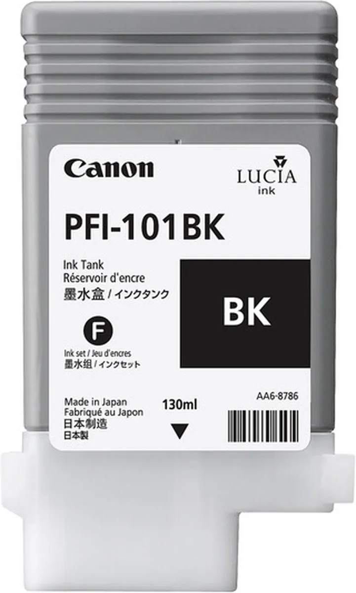 Canon PFI103 Inktcartridge - 130ml - Zwart