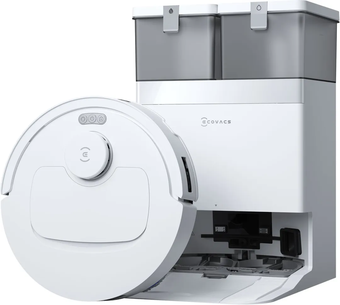 Ecovacs Deebot T30e OMNI Robotstofzuiger - 25.000 Pa Wit