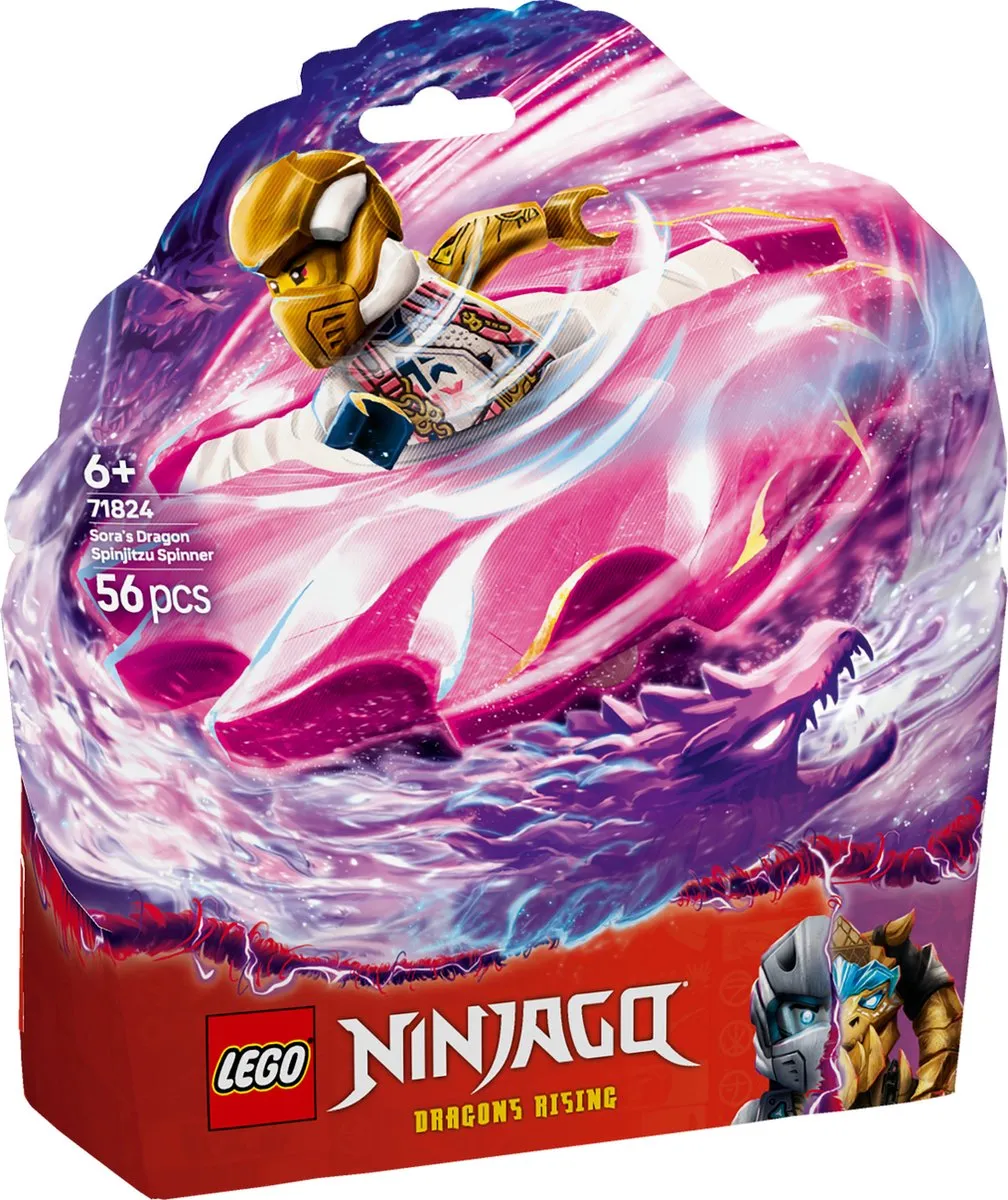 LEGO Ninjago Sora's Spinjitzu Drakenspinner 71824 - 56 Stukken - afbeelding 6 van 6