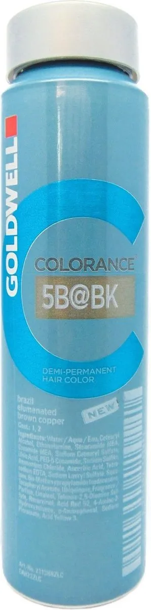 Goldwell Colorance Red Collection 5B@BK - 120ml - Zwart