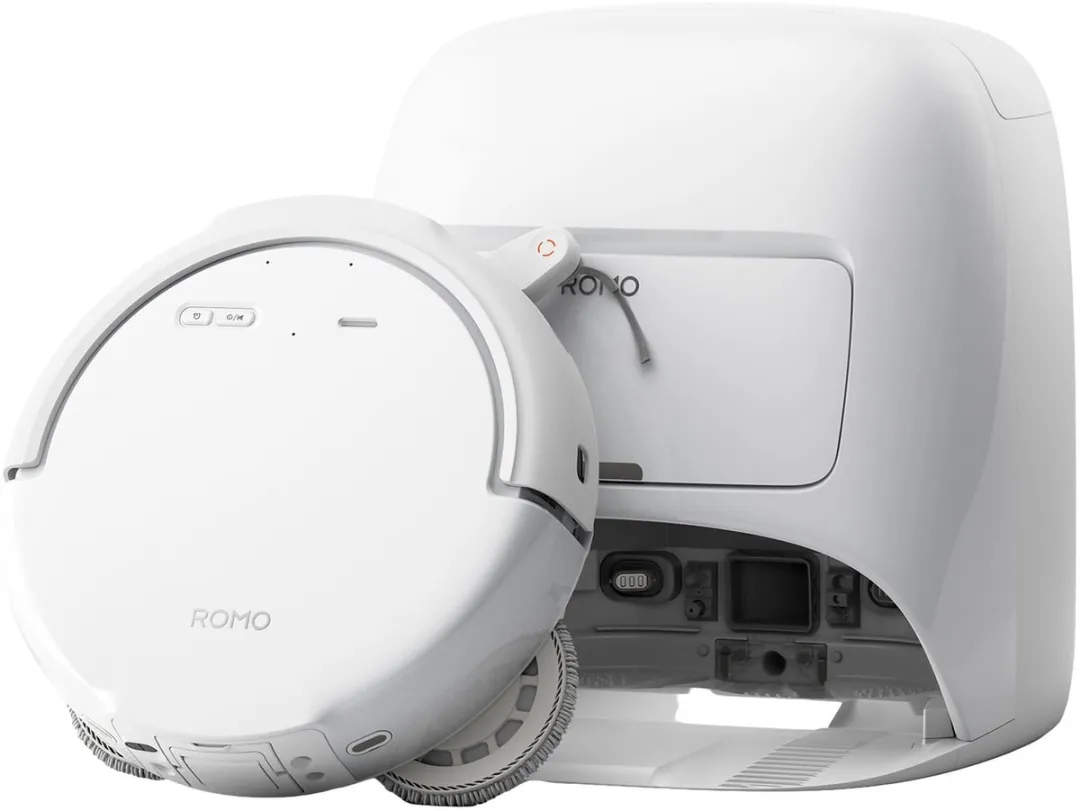DJI Romo S Robotstofzuiger - 25.000 Pa Wit