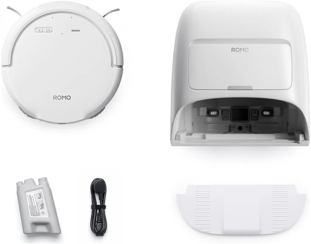 DJI Romo S Robotstofzuiger - 25.000 Pa Wit