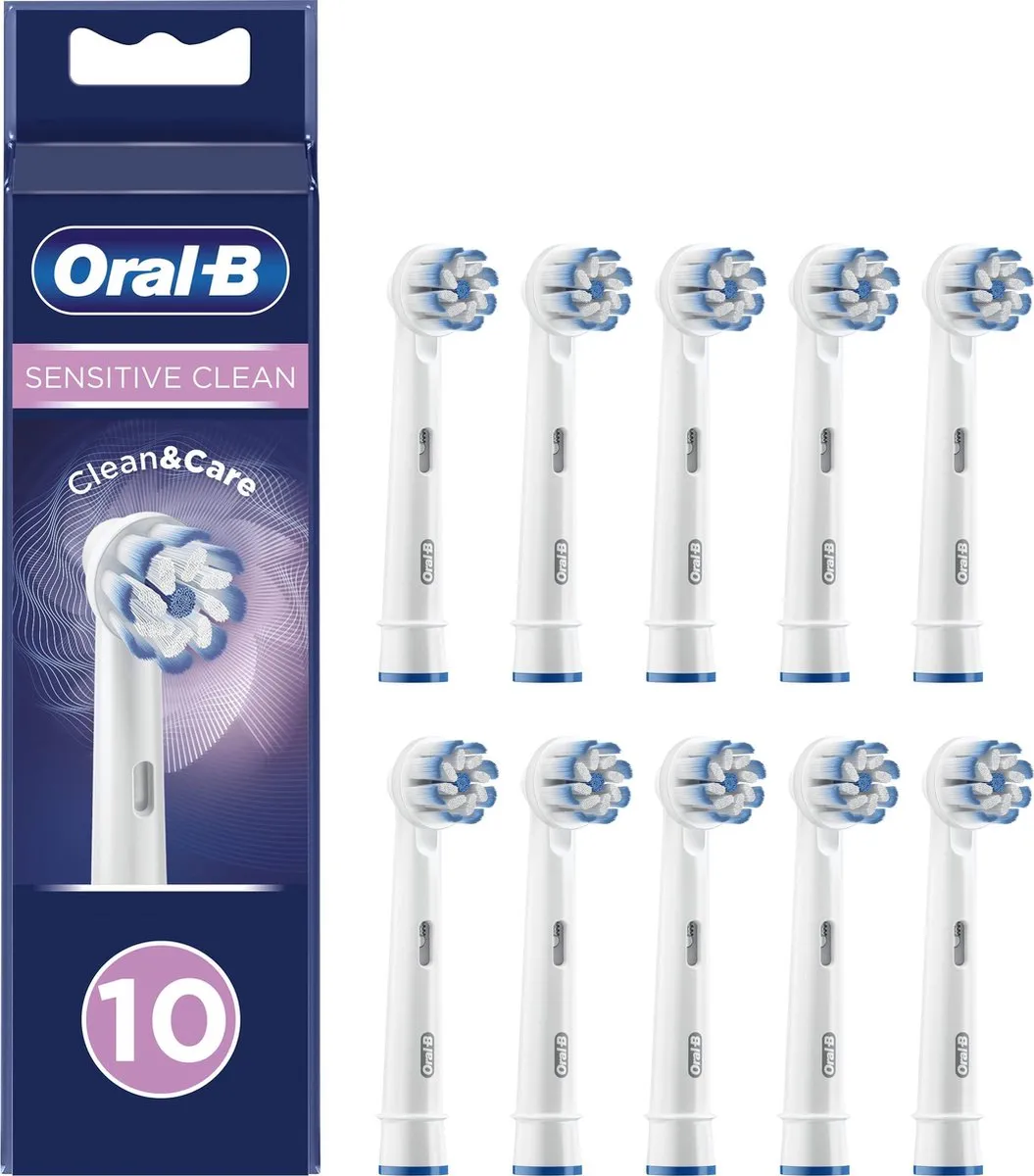 Oral-B Sensitive Clean Opzetborstels 10 Stuks