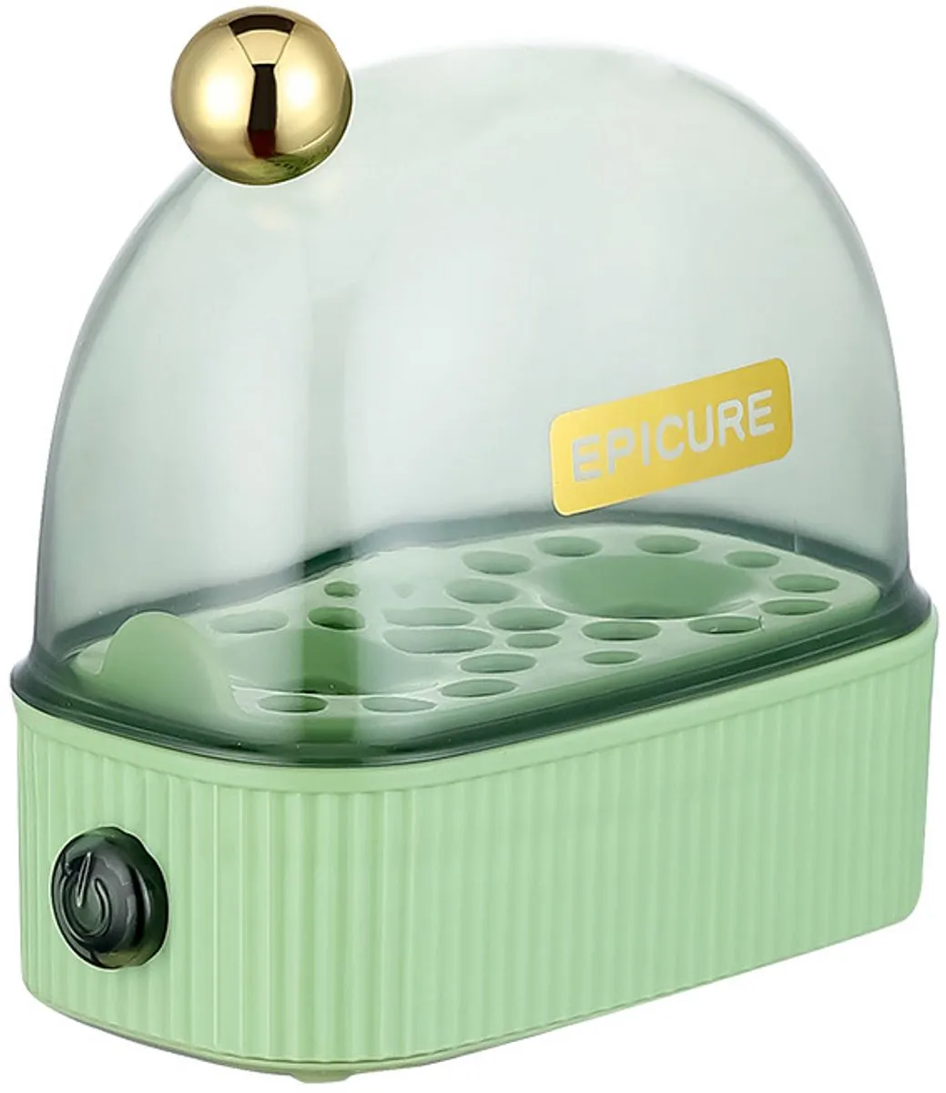 ECTEATOY Mini Elektrische Eierkoker 2 Eieren