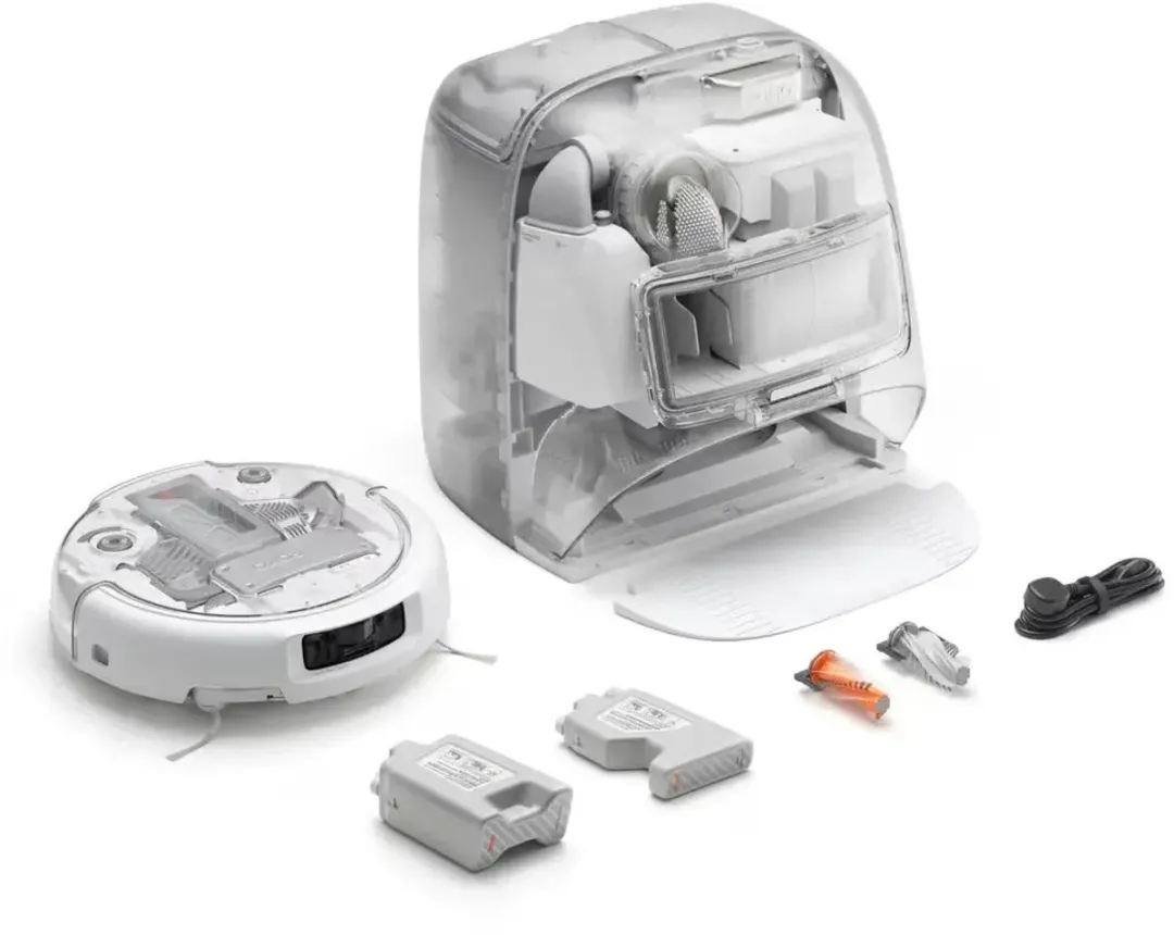 DJI Romo P Robotstofzuiger 25.000 Pa - Transparant - afbeelding 6 van 6