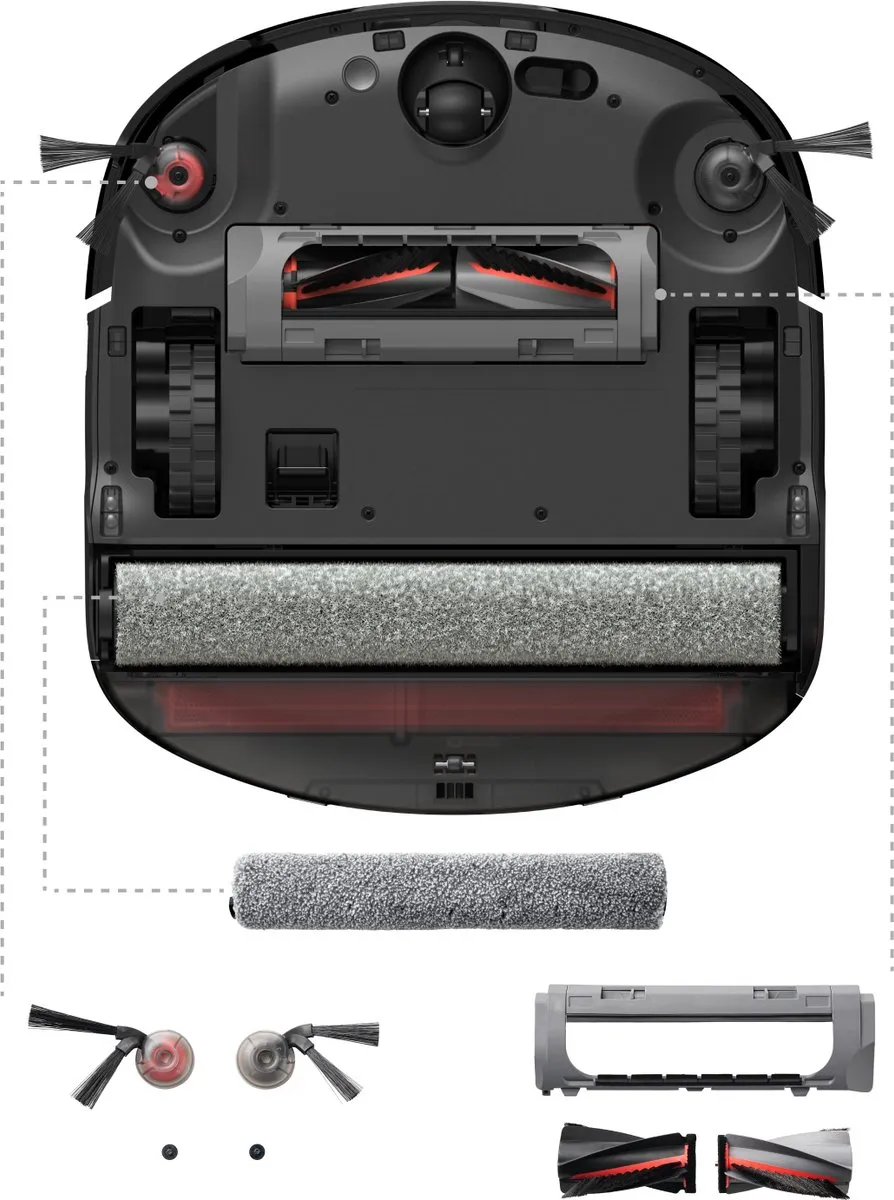 Anker eufyOmni S2 Accessoires - 16 Stuks - Grijs/Wit/Zwart