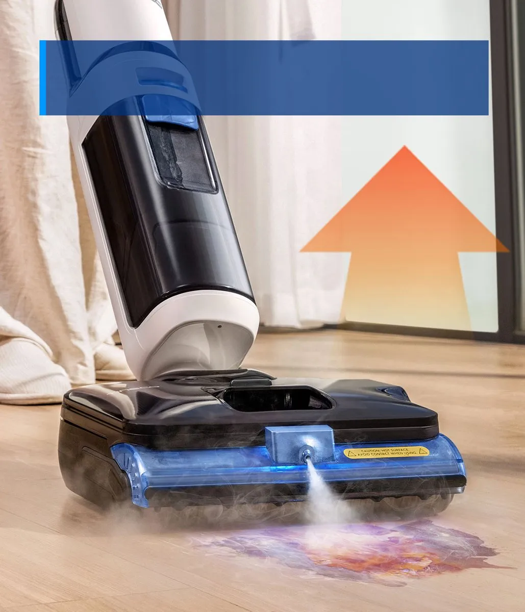 Tineco Floor One S6 Stretch Steam Plus Stoomreiniger - Zwart - afbeelding 6 van 6