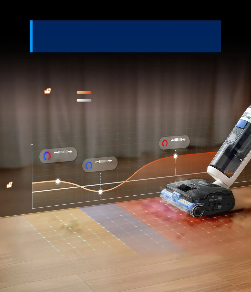 Tineco Floor One S6 Stretch Steam Plus Stoomreiniger - Zwart