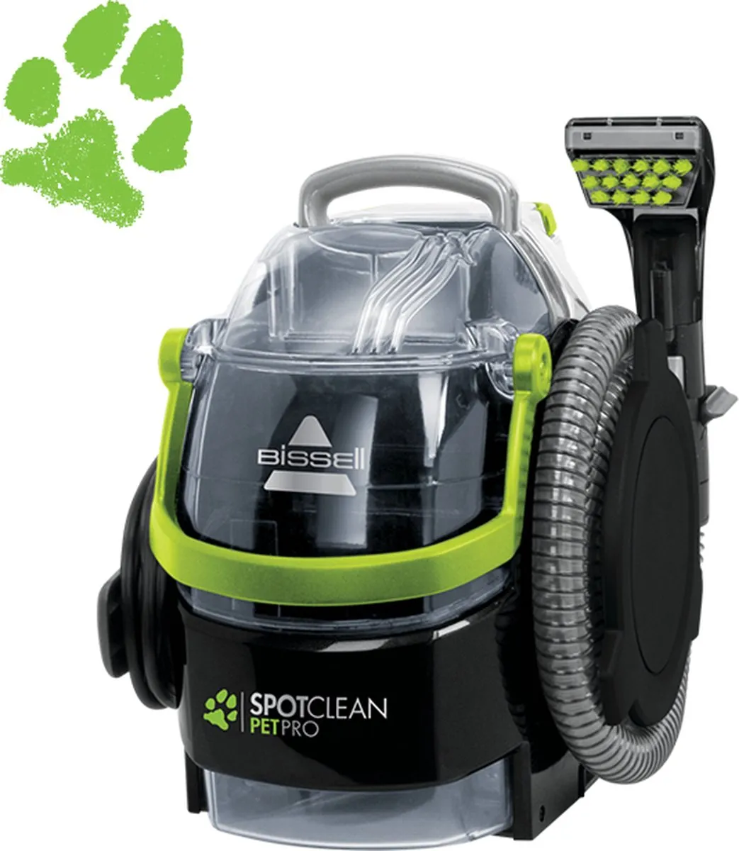 Bissell SpotClean Pet Pro 37252 Stofzuiger - 750W - Zwart-groen - afbeelding 6 van 6