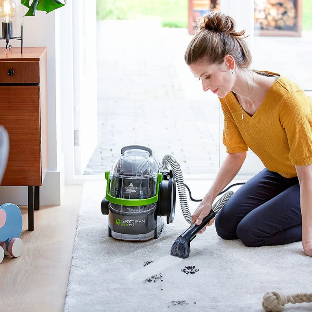 Bissell SpotClean Pet Pro 37252 Stofzuiger - 750W - Zwart-groen