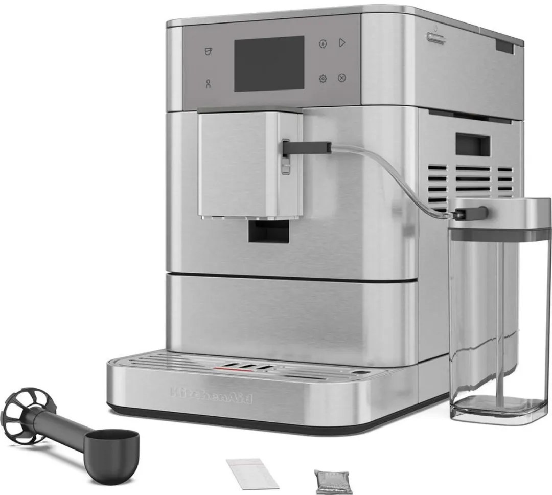 KitchenAid KF7 Volautomatische Espressomachine 5KES8557ESX - 20 Programma's - Inox - afbeelding 6 van 6