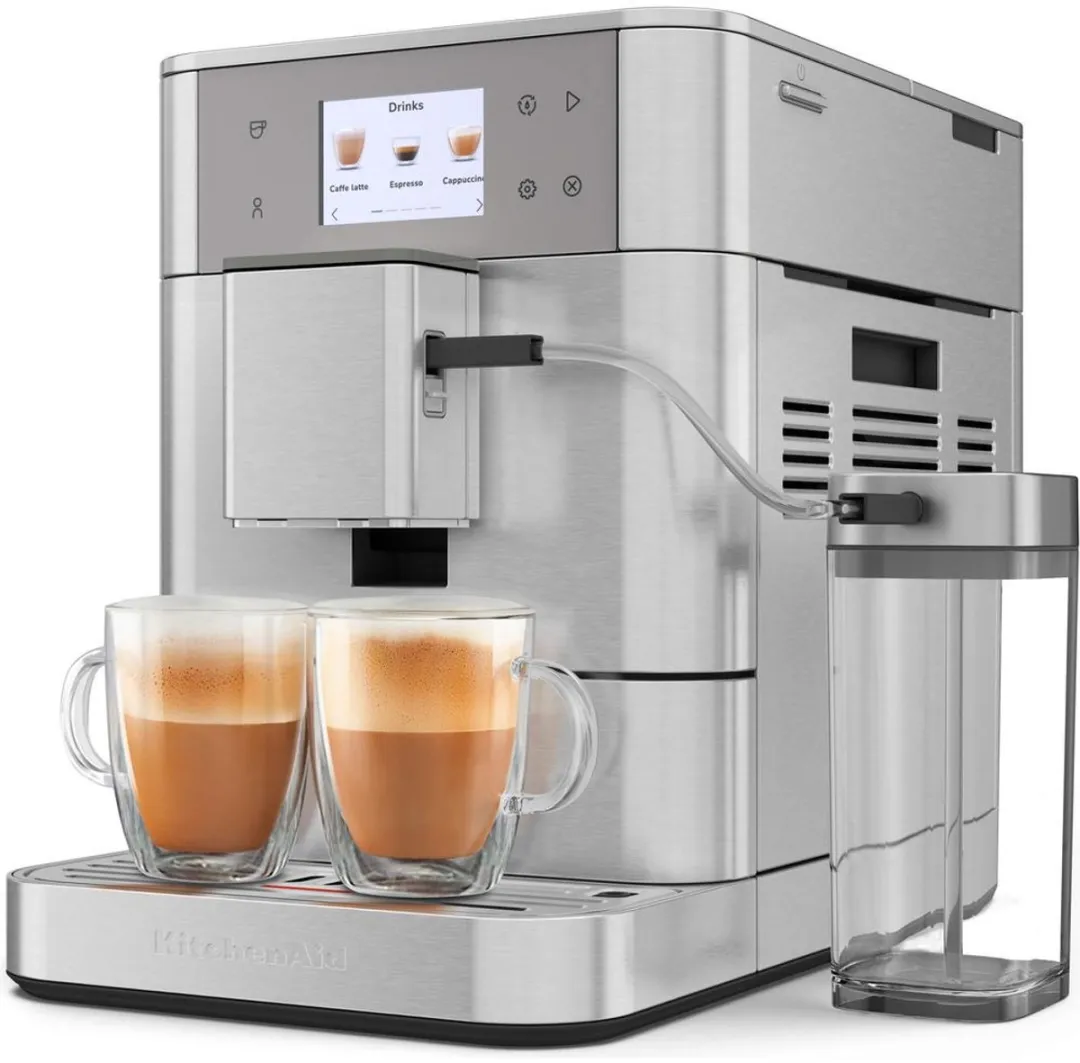 KitchenAid KF7 Volautomatische Espressomachine 5KES8557ESX - 20 Programma's - Inox