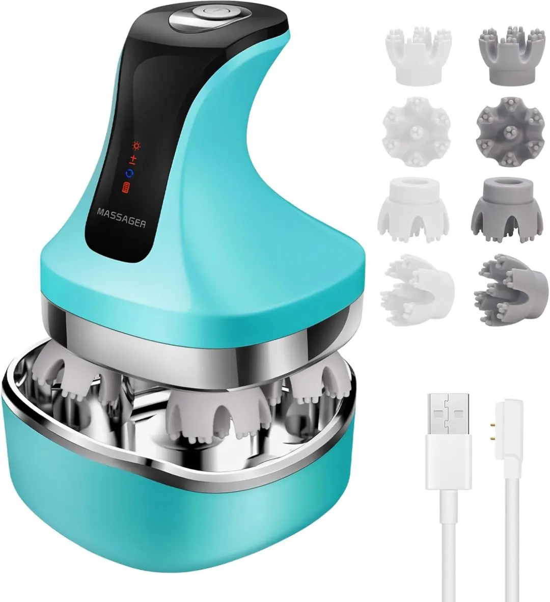 ECTEATOY Draadloze Hoofdmassage