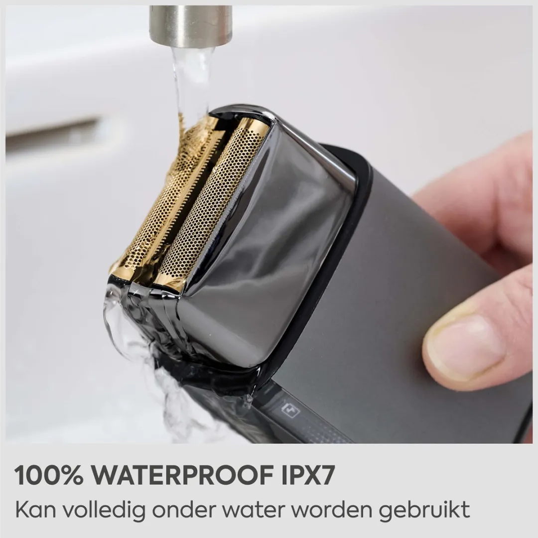 BaByliss Super-X ACFS991DBLD Vervangend Scheerblad - 2 Mesjes - Goud/Zwart Chroom