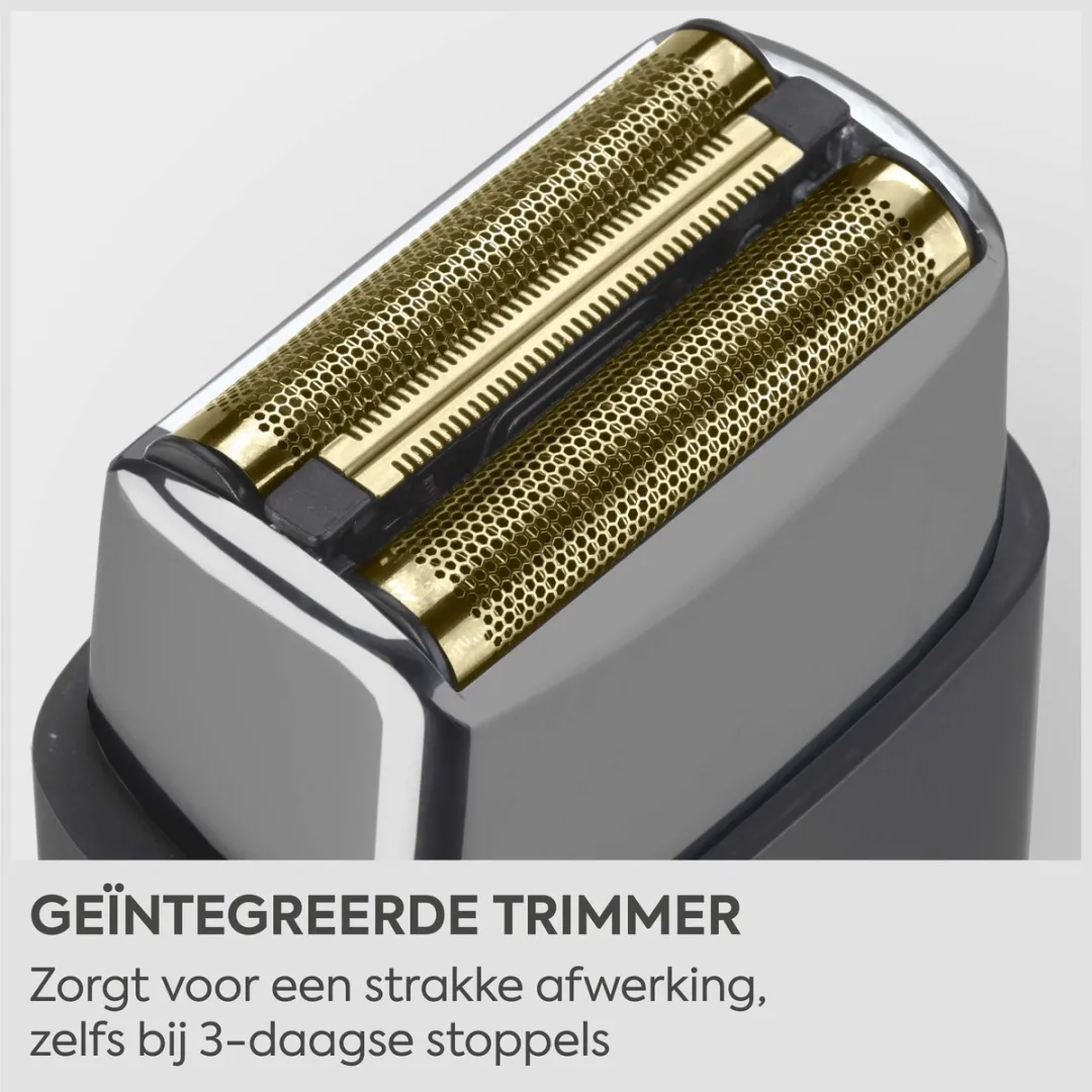 BaByliss Super-X ACFS991DBLD Vervangend Scheerblad - 2 Mesjes - Goud/Zwart Chroom