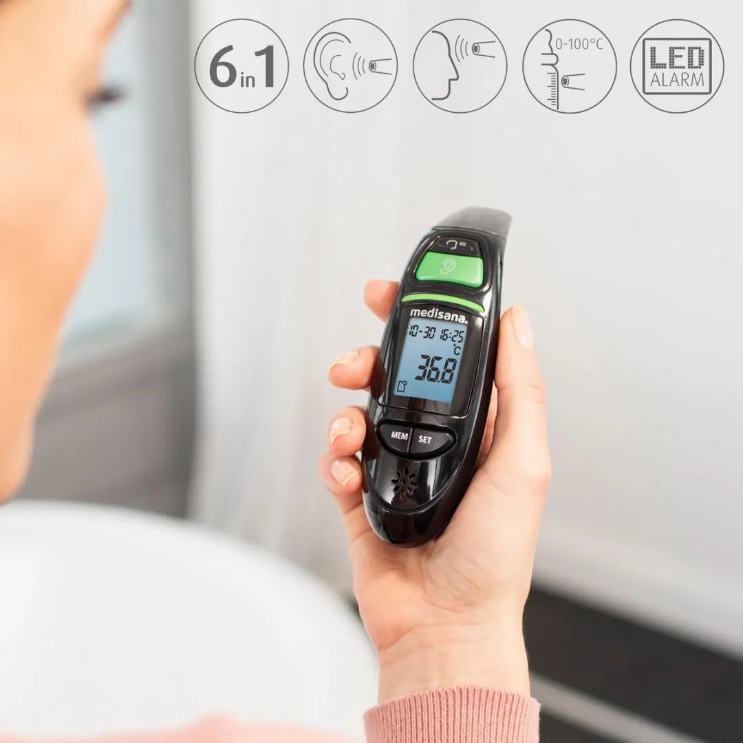 Medisana TM 750 Infrarood Thermometer - Zwart