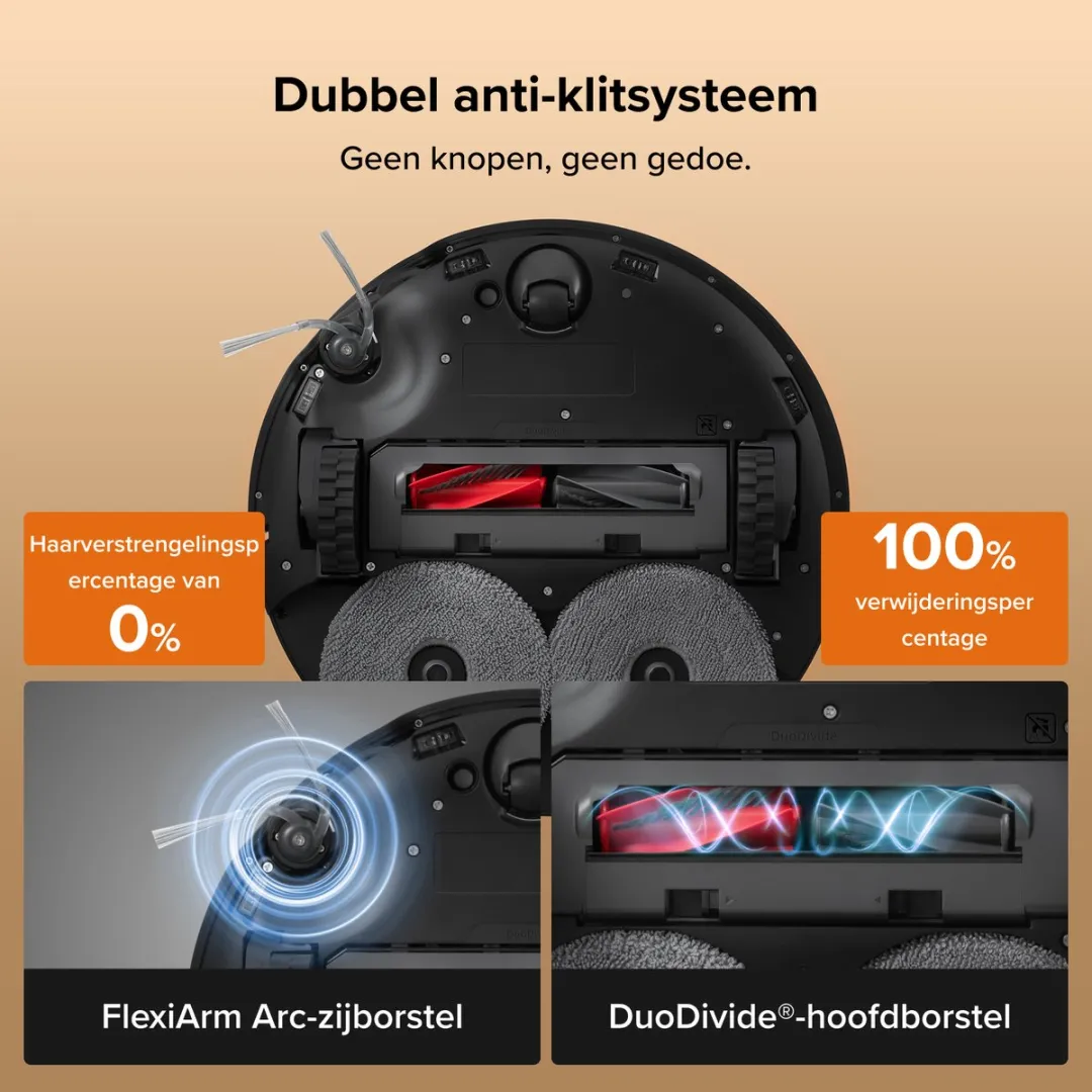 Roborock Qrevo Edge 2 Robotstofzuiger - 25.000 Pa