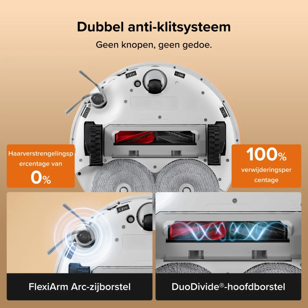 Roborock Qrevo Edge 2 Robotstofzuiger - 25.000 Pa