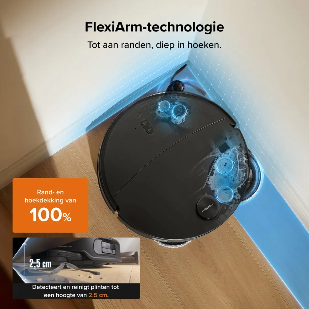 Roborock Qrevo Edge 2 Robotstofzuiger - 25.000 Pa - afbeelding 6 van 6