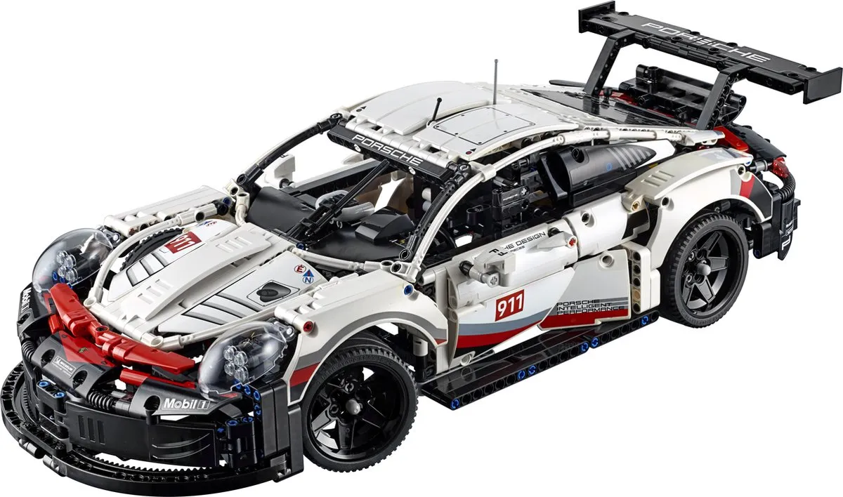 LEGO Technic Porsche 911 RSR 42096 - 1580 Stukken - afbeelding 6 van 6