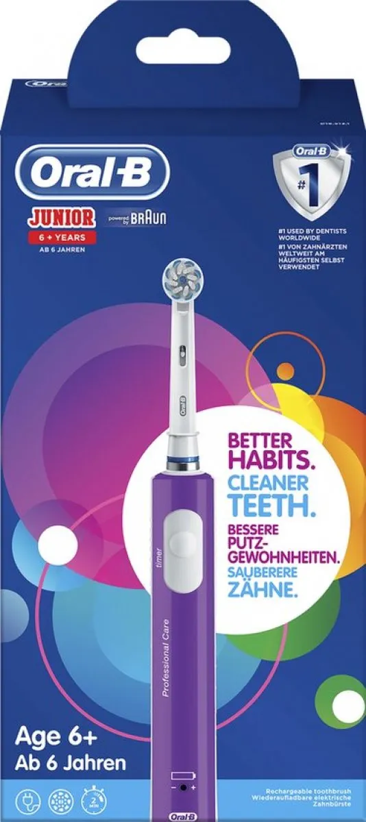Oral-B Junior Elektrische Tandenborstel - Paars