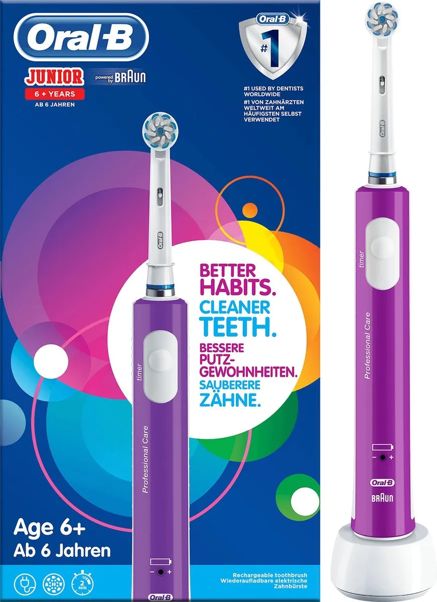 Oral-B Junior Elektrische Tandenborstel - Paars