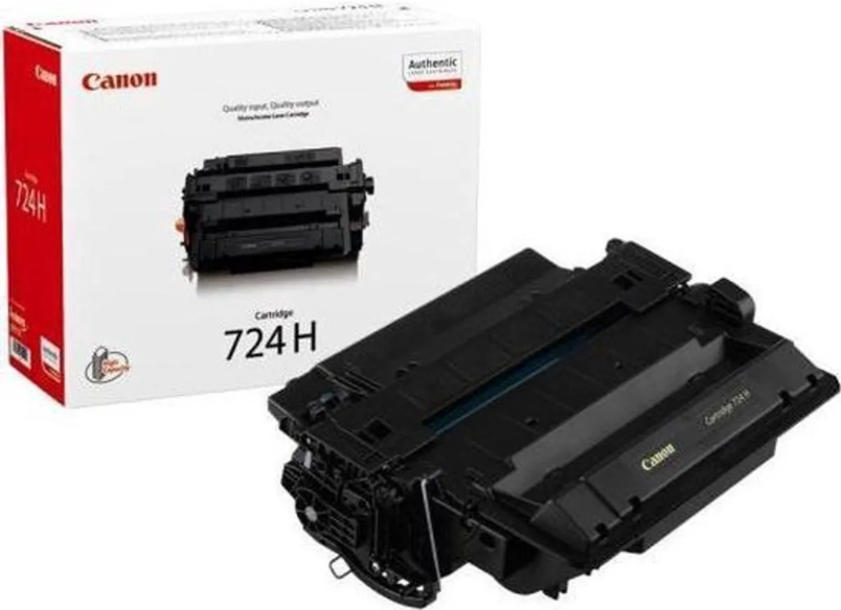 Canon CRG-724H Tonercartridge - 12.500 pagina's - Zwart