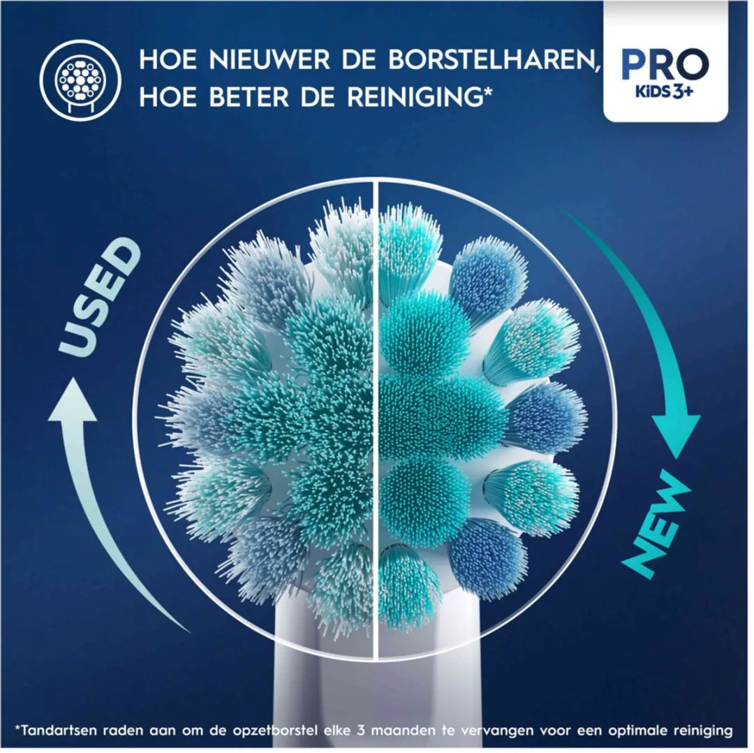 Oral-B Pro Kids Frozen Elektrische Tandenborstel - 6 Stuks
