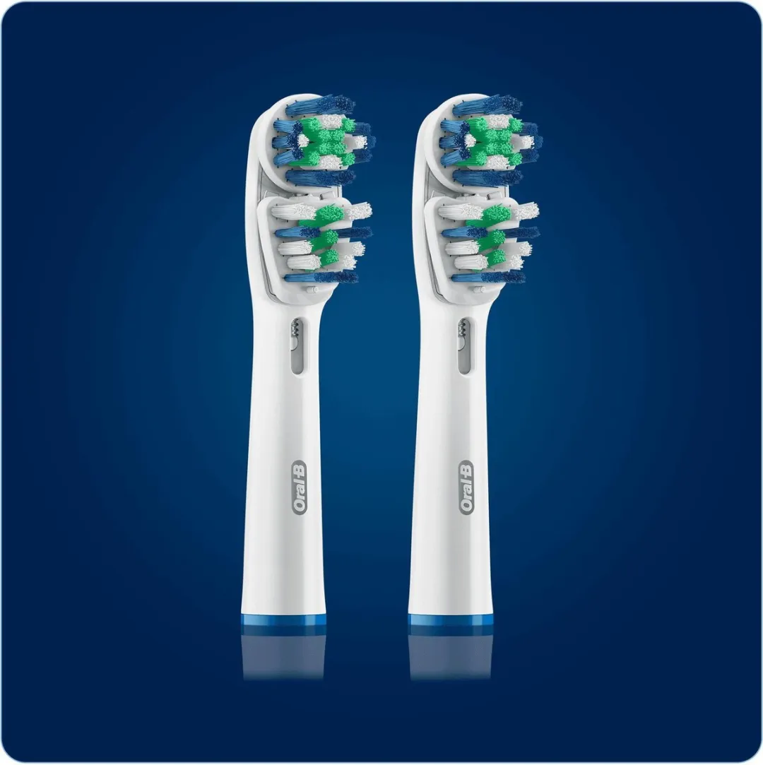Oral-B Dual Clean Opzetborstels - 2 Stuks