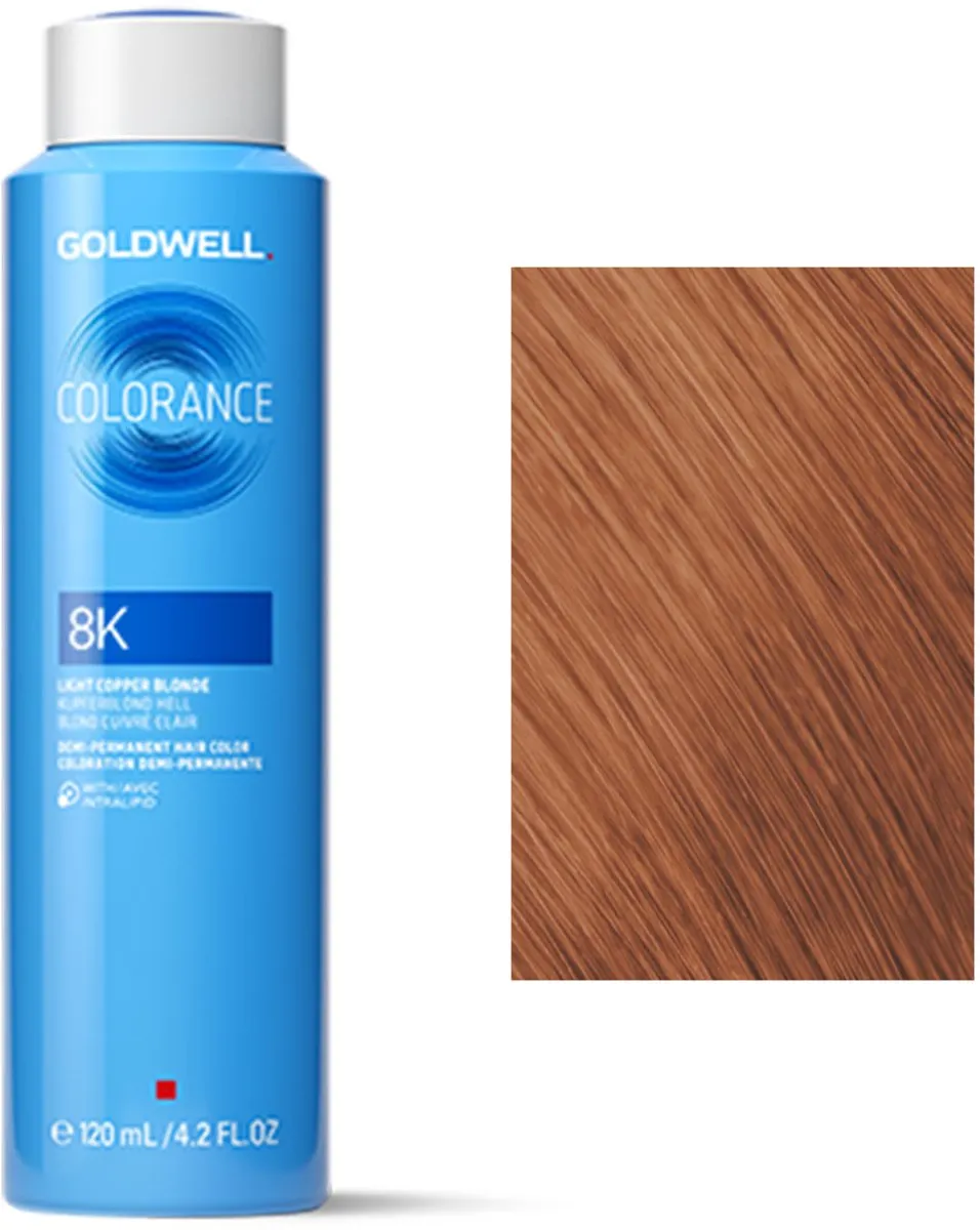 Goldwell Colorance 8K Light Copper Blonde Color Bus 120ml