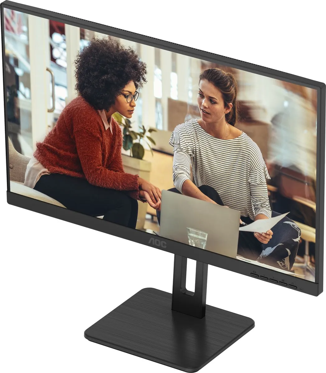 AOC E3 U27E3UF Monitor 27" 4K Ultra HD - Zwart