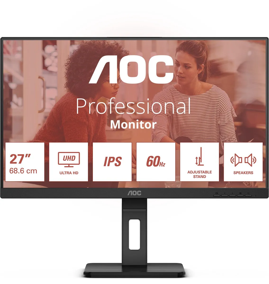 AOC E3 U27E3UF Monitor 27" 4K Ultra HD