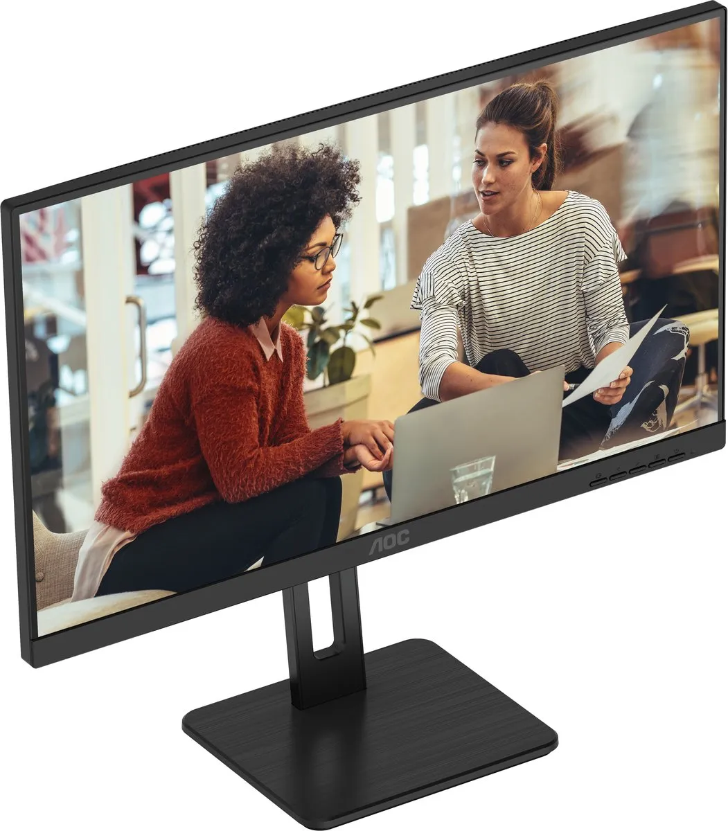 AOC E3 U27E3UF Monitor 27" 4K Ultra HD - Zwart