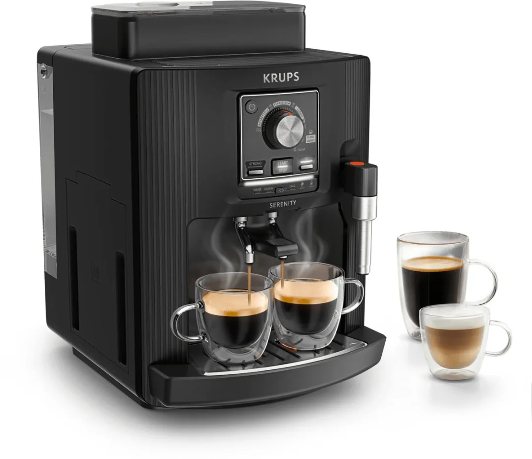 Krups Serenity EA4008 Volautomatische Espressomachine - Zwart