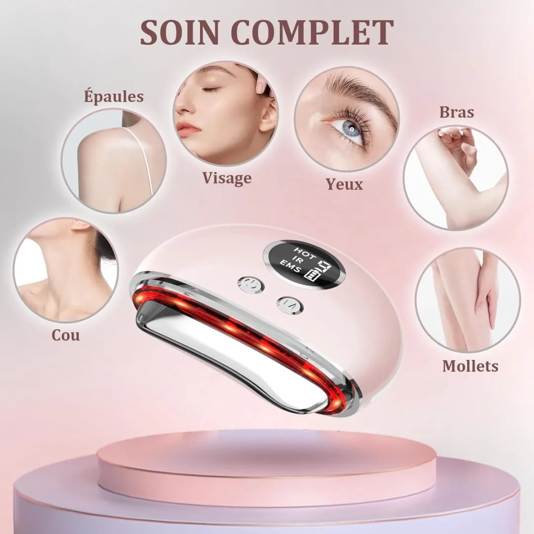 ECTEATOY YXP-72 Oogmassageapparaat - Roze