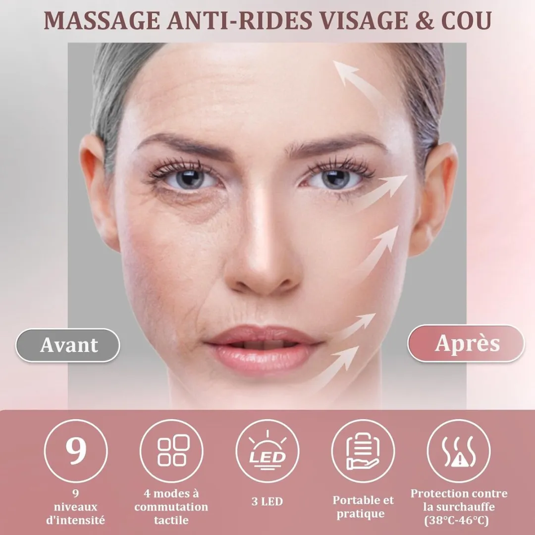 ECTEATOY YXP-72 Massageapparaat - Roze - afbeelding 6 van 6