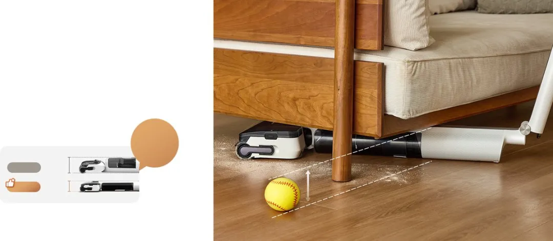Tineco FLOOR ONE i7 Fold Premium Stofzuiger/Dweil - 22.000 Pa - 50 Min - Wit