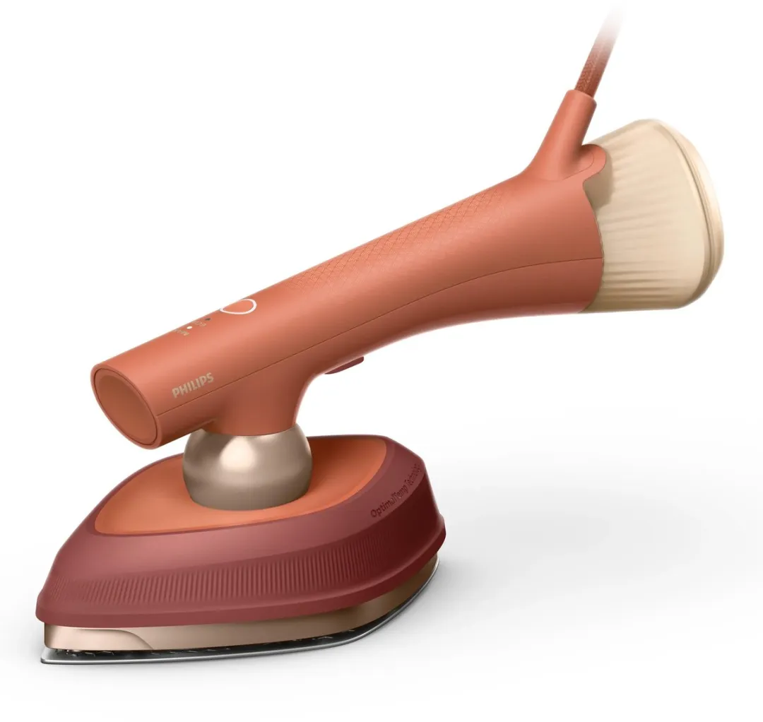 Philips OneTurn Hybride Strijkijzer & Stomer GC213/50 - 1800W - Terracotta/Gold - afbeelding 6 van 6